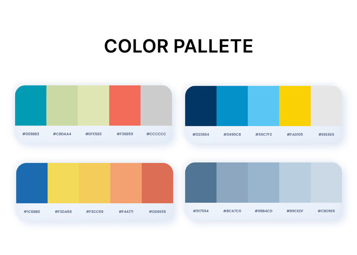Colour palette image