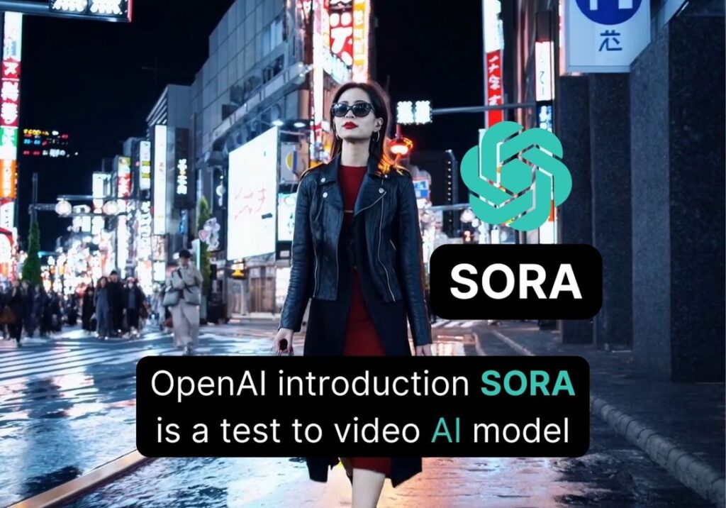 OpenAI introduction SORA its test to video AI model